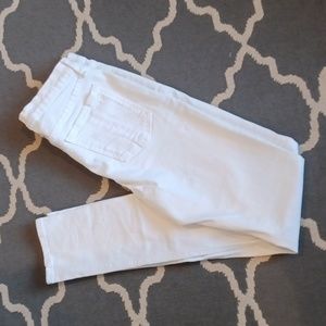 Rag & Bone High Rise Skinny White Jeans Women's 30